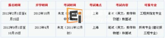 新加坡淡马锡理工学院申请日期及考试安排