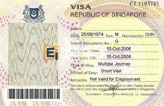 新加坡旅游签证