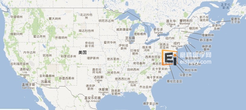 美国地图