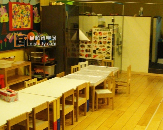 孩子们吃饭休息的地方