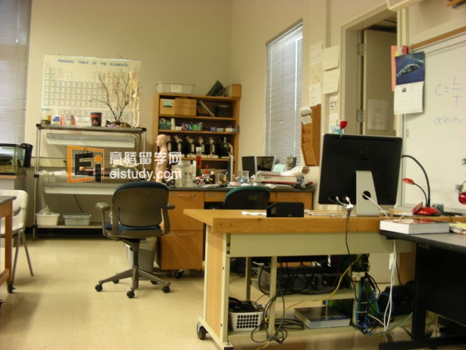 美国留学学校教室