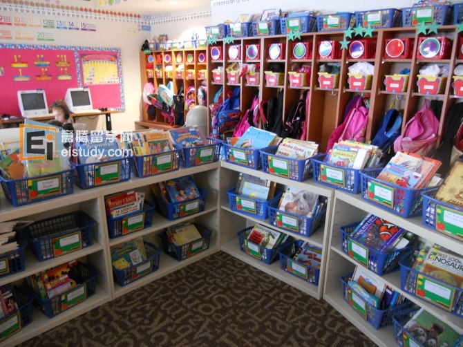 美国留学学校教室