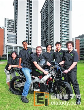 新加坡国大工程学院学生成功改装电单车