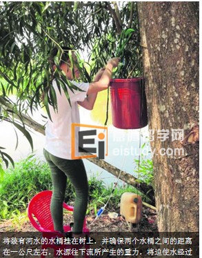 新加坡南大理工学生发明一分钟河水过滤装置