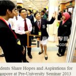 新加坡2030大学预科研讨会学生分享希望和愿望