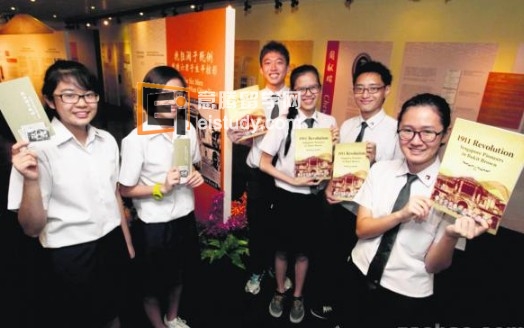 新加坡立化中学生对新加坡华社先贤有更深的了解