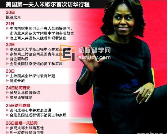 美国第一夫人着重教育 走访哪些学校？