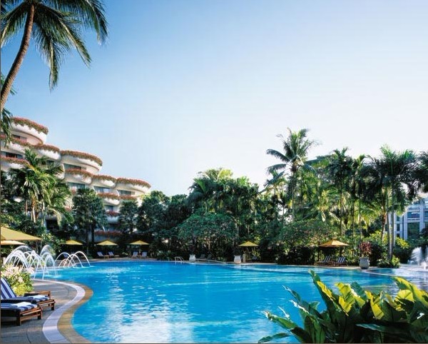 新加坡香格里拉大酒店 游泳池