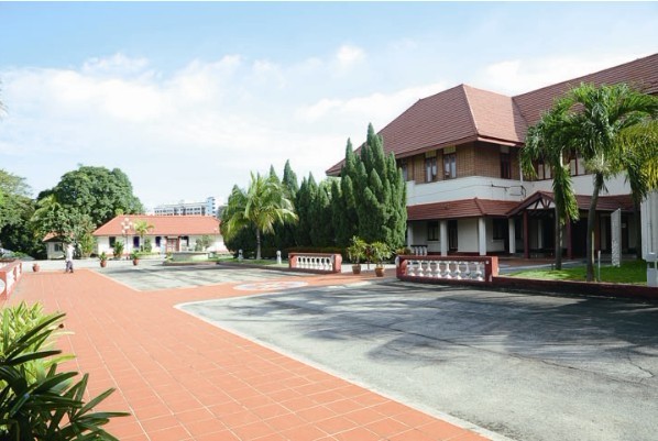 新加坡辅仁预科学院校区美景之一